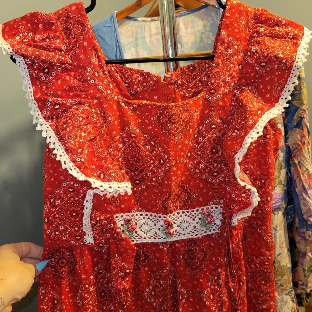 Vintage Frill Dress